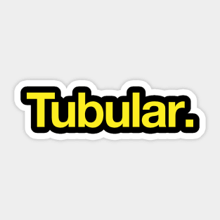 Tubular Sticker